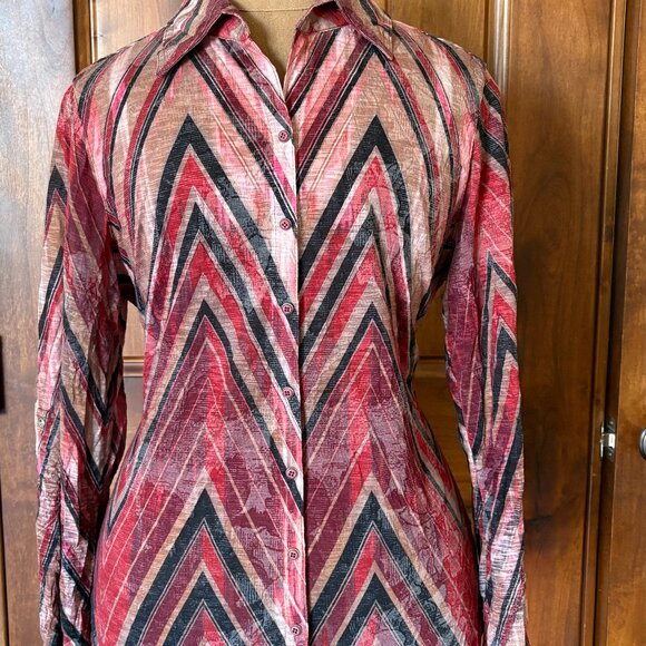 David Cline "BRICK" Crushed Roll-Up Button Up Shirt. - Picture 1 of 5